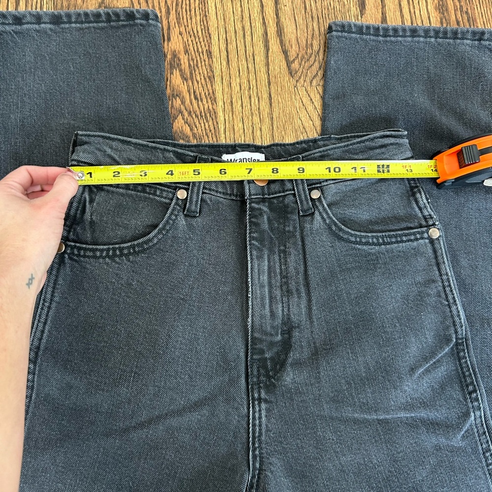 Wrangler Charcoal Denim Pants - Picture 6 of 7